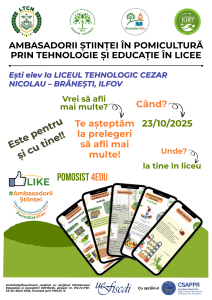 lice branesti afiș știința în școli a3